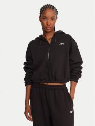 Reebok Bluza Reebok X Ewa Chodakowska RK25307CCW Czarny Relaxed Fit. Czarne bluzy bez kaptura damskie Reebok, xs, z syntetyku. Za 199.99 zł.