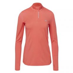 Bluza damska Martes Essentials Lady Runlo - koralowa, Rozmiar M. Pomarańczowe bluzy bez kaptura damskie MARTES ESSENTIALS, m, bez wzorów, z elastanu, bez ramiączek, bez kaptura. Za 54.99 zł.