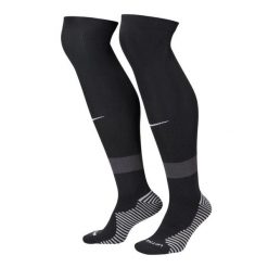 Podkolanówki Piłkarskie Strike Dla Kobiet. Czarne skarpetki damskie Nike, bez wzorów. Za 117.99 zł.