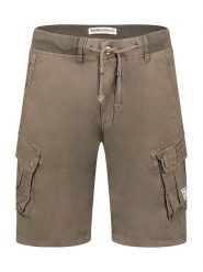 Geographical Norway Bermudy "Pakito" w kolorze szarobrązowym rozmiar: 3XL. Brązowe szorty męskie Geographical Norway, bez wzorów, z bawełny. Za 87.61 zł.