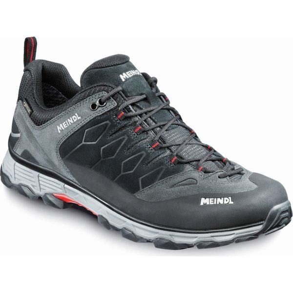 Buty Meindl Lite Trail GTX, z membraną Gore-Tex. Czarne buty trekkingowe męskie MEINDL, z gore-texu, bez zapięcia, trekkingowe, gore-tex. Za 999.90 zł.