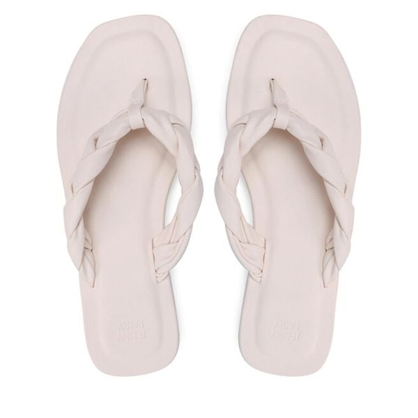 Japonki Jenny Fairy. Brązowe klapki damskie Jenny Fairy, bez wzorów, bez obcasa. Za 119.99 zł.