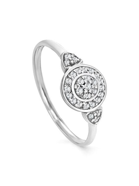 OR Carats Złoty pierścionek z diamentami rozmiar: 52. Szare pierścionki damskie OR Carats, z diamentem, złote. Za 852.53 zł.