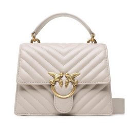 Torebka PINKO. Szare torebki klasyczne damskie Pinko, bez wzorów, bez dodatków. Za 1,049.00 zł.