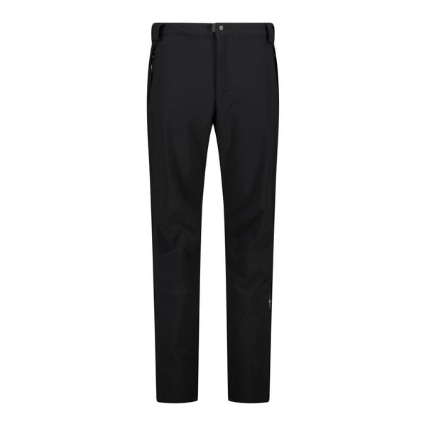 Spodnie softshell męskie CMP Pant With Inner Gaiter Sin. Czarne spodnie materiałowe męskie CMP, bez wzorów, z softshellu, sportowe. Za 314.99 zł.