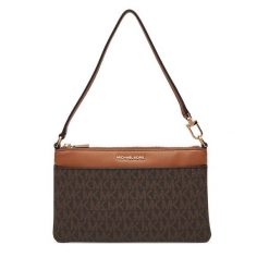 Torebka MICHAEL Michael Kors. Brązowe torebki klasyczne damskie MICHAEL Michael Kors, bez wzorów, bez dodatków. Za 459.99 zł.