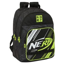 Plecak szkolny Nerf Get ready Czarny. Czarne plecaki damskie nerf, bez wzorów, z poliesteru, biznesowe. Za 228.40 zł.