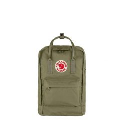 Plecak na laptopa Fjallraven Kanken Laptop 15 - green. Brązowe plecaki damskie Fjällräven, bez wzorów, sportowe. Za 587.39 zł.
