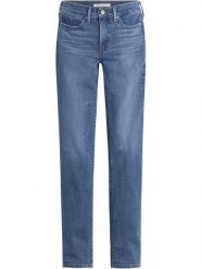 Levi's Dżinsy - Slim fit - w kolorze niebieskim rozmiar: W33/L32. Niebieskie jeansy damskie Levi's. Za 232.78 zł.