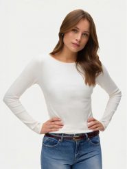 Vero Moda Bluzka Ruby 10343005 Biały Regular Fit. Białe bluzki damskie Vero Moda, m, bez wzorów, z bawełny, bez kołnierzyka, bez ramiączek. Za 119.99 zł.
