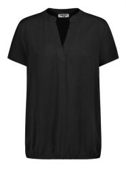 Sublevel Bluzka w kolorze czarnym rozmiar: M. Czarne bluzki damskie Sublevel, m, bez wzorów, z wiskozy, klasyczne, bez kołnierzyka, bez ramiączek. Za 43.99 zł.