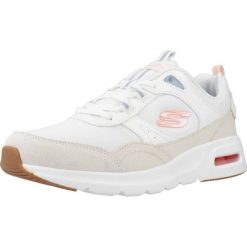 Tenisówki Skechers Model Skech-air Court Kolor Biały. Białe trampki i tenisówki damskie Skechers, bez wzorów, z materiału. Za 601.00 zł.