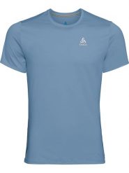 Odlo Koszulka sportowa "FLI" w kolorze niebieskim rozmiar: XL. Niebieskie t-shirty sportowe męskie Odlo, xl, ze skóry, bez ramiączek, outdoorowe. Za 118.56 zł.