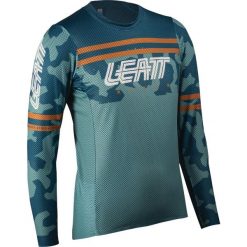 Bluza rowerowa damska Leatt Jersey MTB Gravity 4.0. Niebieskie bluzy bez kaptura damskie LEATT, s, z jersey. Za 266.99 zł.