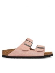 Birkenstock Klapki Arizona 1031651 Różowy. Czerwone klapki damskie Birkenstock, bez wzorów, ze skóry, bez obcasa. Za 509.99 zł.
