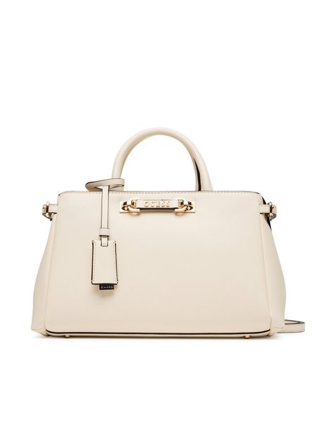 Guess Torebka HWBG96 44060 Écru. Torebki klasyczne damskie Guess, z aplikacjami, ze skóry, bez dodatków. Za 359.99 zł.