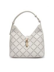 Furla Torebka Goccia M WB01499 BX3947 KH 1704S Biały. Białe torebki klasyczne damskie Furla, bez wzorów, ze skóry, bez dodatków. Za 1,389.00 zł.