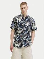 Jack & Jones Koszula Honolulu 12289667 Czarny Regular Fit. Czarne koszule męskie Jack & Jones, l, bez wzorów, z bawełny, bez kołnierzyka, bez ramiączek. Za 119.99 zł.