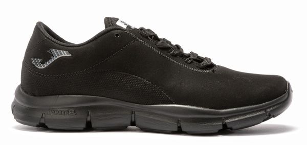 Buty sportowe damskie Joma Neftis Lady. Czarne buty sportowe na co dzień damskie Joma, bez wzorów, z gumy. Za 136.99 zł.