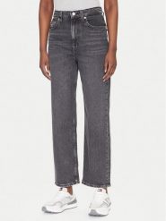Tommy Jeans Jeansy Layla DW0DW20646 Czarny Straight Fit. Czarne jeansy damskie Tommy Jeans. Za 259.99 zł.