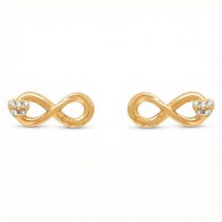 Kolczyki Guess. Żółte kolczyki damskie Guess, złote. Za 198.99 zł.