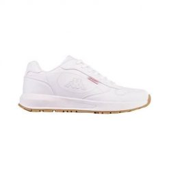 Buty do chodzenia męskie Kappa Basis. Białe buty sportowe na co dzień męskie Kappa, z materiału, bez zapięcia, trekkingowe. W wyprzedaży za 149.00 zł.