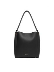 Nine West Torebka CEO-ARIA-S24414 Czarny. Czarne torebki klasyczne damskie Nine West, bez wzorów, z materiału, bez dodatków. Za 229.99 zł.