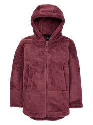 Burton Kurtka polarowa "Minxy Hi-Loft" w kolorze bordowym rozmiar: M. Różowe kurtki damskie Burton, m, bez wzorów, z polaru, bez kaptura. Za 188.85 zł.