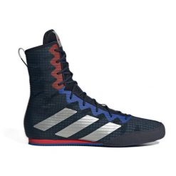 Buty bokserskie Adidas Box Hog 4 HP6880 granatowe niebieskie. Niebieskie buty fitness męskie na fitness i siłownię. Za 679.04 zł.