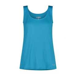 Damski tank top CMP. Niebieskie topy damskie CMP, bez wzorów, bez kołnierzyka. Za 147.30 zł.