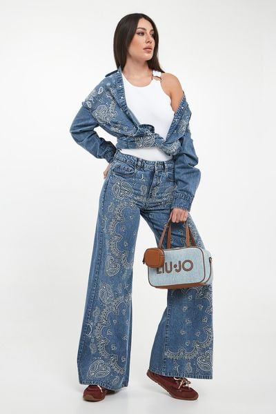 Jeansy damskie z haftem LIU JO. Jeansy damskie Liu Jo. Za 819.00 zł.