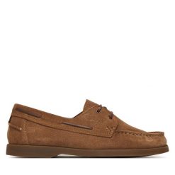 Półbuty Gant. Brązowe półbuty męskie Gant, bez zapięcia. Za 629.99 zł.