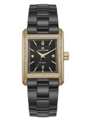 ALAIN ASTER Zegarek kwarcowy w kolorze złoto-czarnym rozmiar: onesize. Czarne, analogowe zegarki damskie ALAIN ASTER, ceramiczne. Za 1,348.99 zł.