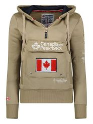 Canadian Peak Bluza "Gyrelle" w kolorze beżowym rozmiar: M. Brązowe bluzy z kapturem damskie Canadian Peak, m, z bawełny. Za 144.24 zł.