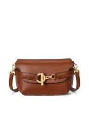 LAUREN RALPH LAUREN Torebka 431P04297002 Brązowy. Brązowe listonoszki damskie Lauren Ralph Lauren, bez wzorów, ze skóry, bez dodatków. Za 1,299.00 zł.