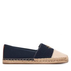 Espadryle Tommy Hilfiger. Niebieskie espadryle damskie Tommy Hilfiger, bez wzorów, bez obcasa. Za 369.99 zł.