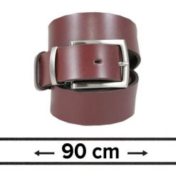 Pasek do Spodni, Brązowy 90 cm, Skórzany, Elegancki, Możliwość Skrócenia -ZET. Brązowe paski męskie Zet, bez wzorów, ze skóry, eleganckie. Za 89.00 zł.