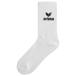 Skarpety sportowe Erima 3 sztuki w kolorze białym. Białe skarpetki damskie Erima, bez wzorów, z tkaniny. Za 98.50 zł.