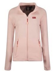 Geographical Norway Kurtka polarowa "Ulyssia" w kolorze jasnoróżowym rozmiar: XXL. Różowe kurtki damskie Geographical Norway, xxl, bez wzorów, z polaru, bez kaptura. Za 61.46 zł.