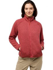 Jack Wolfskin Kurtka polarowa w kolorze różowym rozmiar: S. Różowe kurtki damskie Jack Wolfskin, s, bez wzorów, z polaru, bez kaptura. Za 254.74 zł.