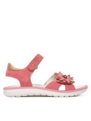 Primigi Sandały 1385222 M Koralowy. Pomarańczowe sandały dziewczęce Primigi, ze skóry, bez zapięcia. Za 209.99 zł.