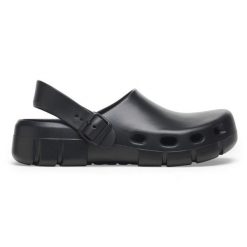 Klapki Birkenstock Eva 1027684 czarne. Czarne klapki i japonki męskie z materiału. Za 547.31 zł.