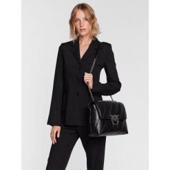 Torebka PINKO. Czarne listonoszki damskie Pinko, bez wzorów, bez dodatków. Za 2,189.00 zł.