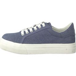 Tamaris Damskie trampki 1-1-23602-22 -807 Navy Jeans (rozmiar 36). Niebieskie trampki i tenisówki damskie Tamaris, bez wzorów, z gumy. W wyprzedaży za 109.00 zł.