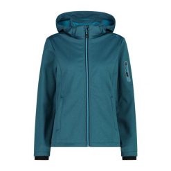Damska kurtka turystyczna z kapturem CMP. Niebieskie kurtki damskie CMP, s, bez wzorów, z kapturem. Za 382.50 zł.