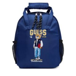 Plecak Guess. Niebieskie plecaki męskie Guess, z aplikacjami. Za 234.99 zł.