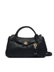 Guess Torebka Ella Logo HWPD97 46050 Czarny. Czarne torebki klasyczne damskie Guess, z aplikacjami, ze skóry, bez dodatków. Za 584.99 zł.