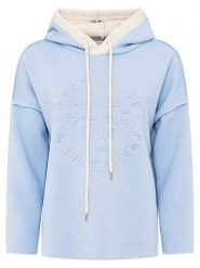 Zwillingsherz Bluza "Positive Mind" w kolorze błękitnym rozmiar: L/XL. Niebieskie bluzy z kapturem damskie Zwillingsherz, l. Za 179.80 zł.