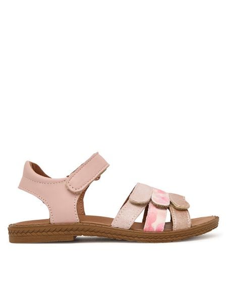 Primigi Sandały 1387000 S Różowy. Czerwone sandały dziewczęce Primigi, ze skóry, bez zapięcia. Za 279.99 zł.