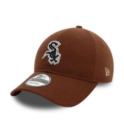 Czapka z daszkiem Chicago White Sox MLB Melton 9Twenty. Brązowe czapki męskie New Era, bez wzorów. Za 136.10 zł.